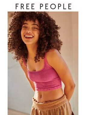 Free People Happiness Runs Square Neck Crop